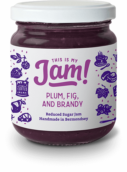 Plum Fig Brandy Jam
